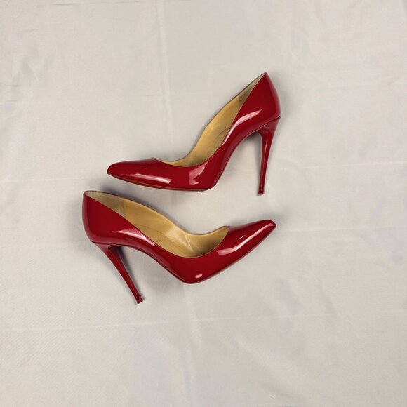 Louboutin Red Pump Stilettos (Iconic!) - Picture 1 of 2